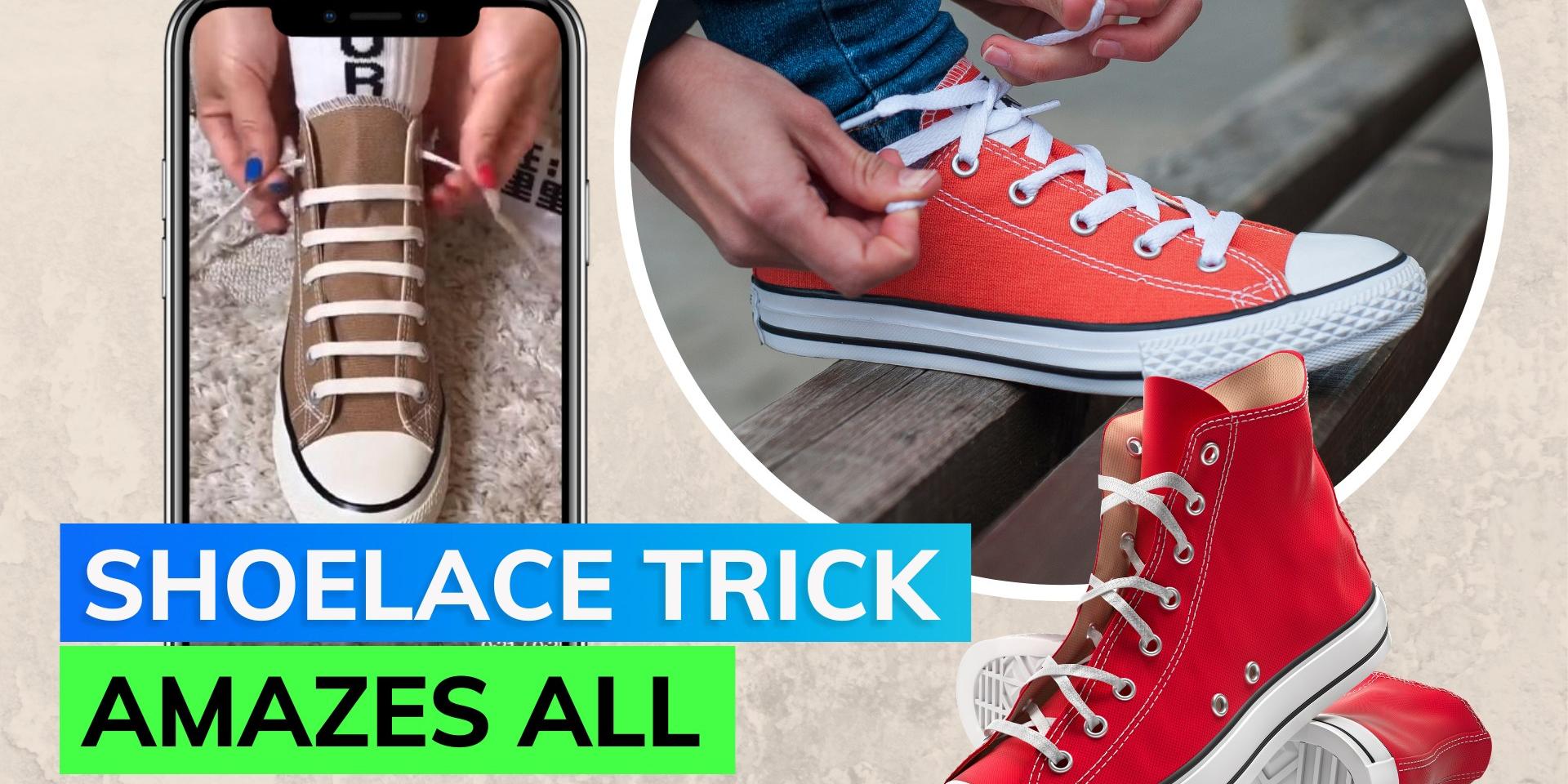 how to tie leather shoe laces