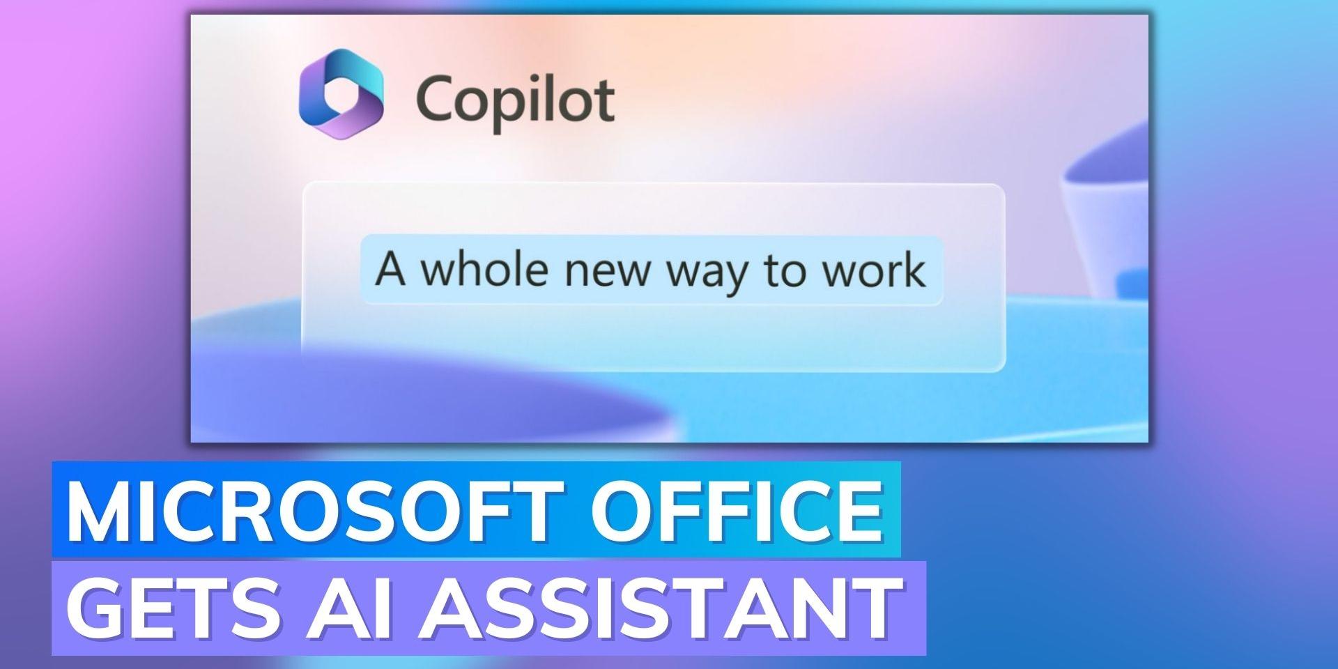 Microsoft 365 gets Copilot, an AI-powered assistant for Word, Excel ...