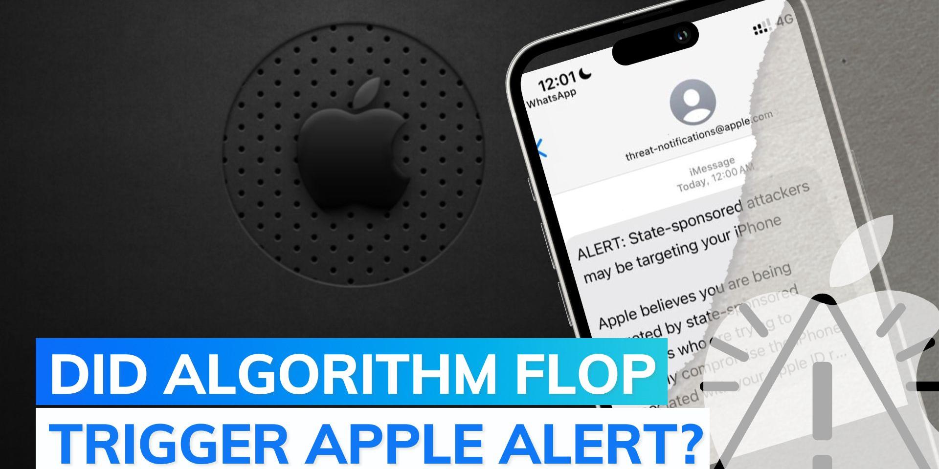 Apple hacking alert triggered by ‘algorithm malfunction’, says govt