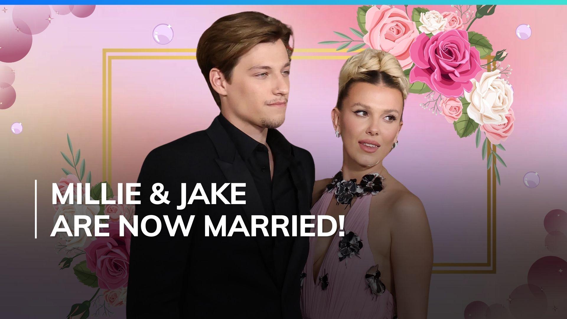 Report: Millie Bobby, star of ‘Stranger Things’, ties the knot with beau Jake Bongiovi in a private ceremony