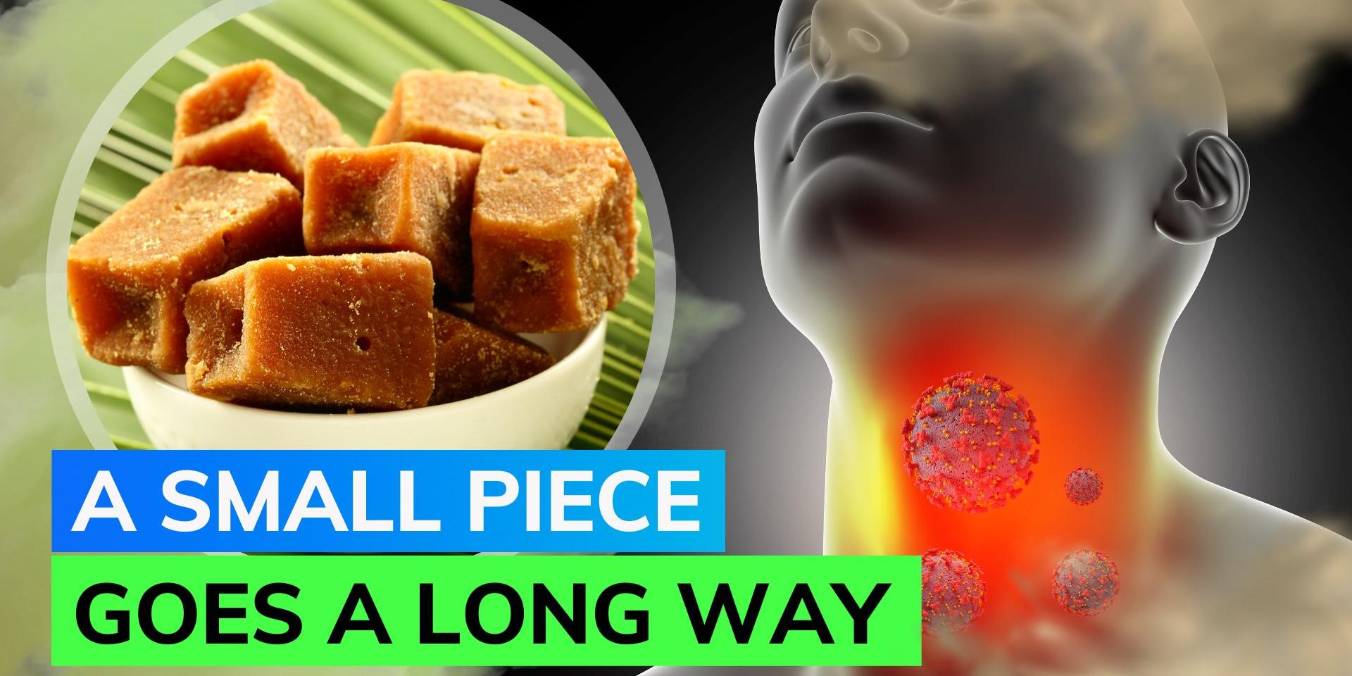 Can jaggery help in soothing throat infection caused due to air pollution? Know how Editorji