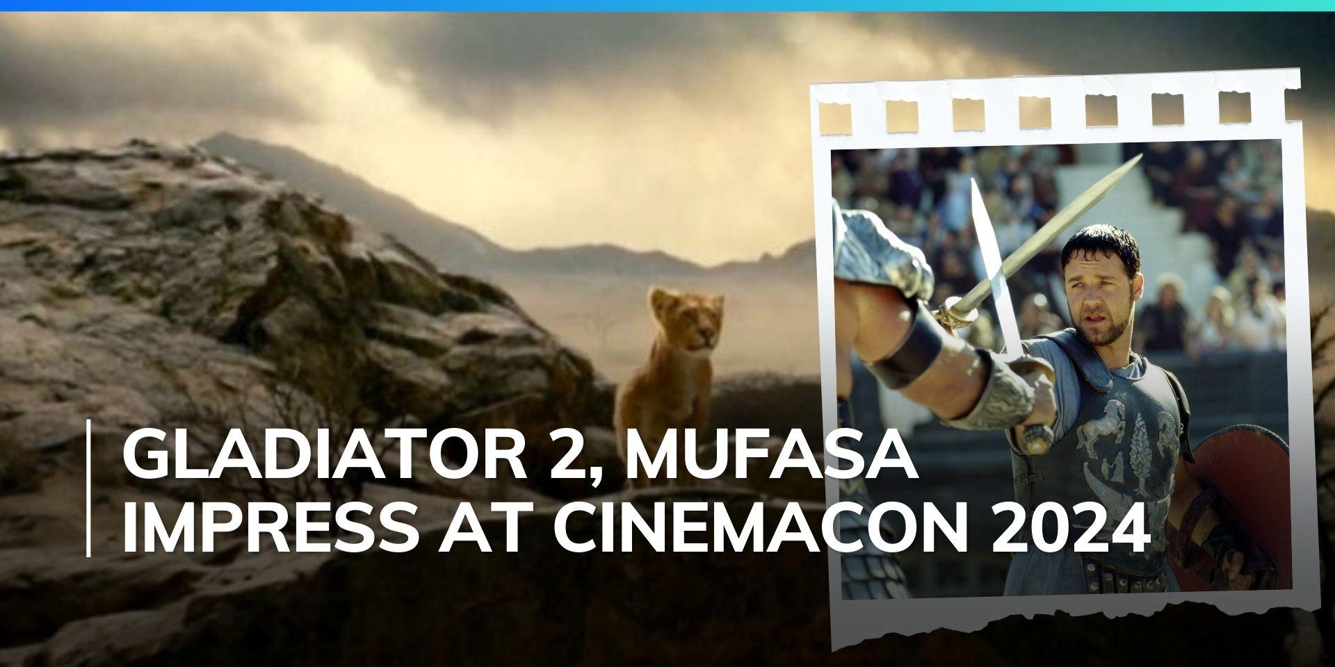 CinemaCon 2024 Pedro Pascal‘s Gladiator 2 trailer out, first look of